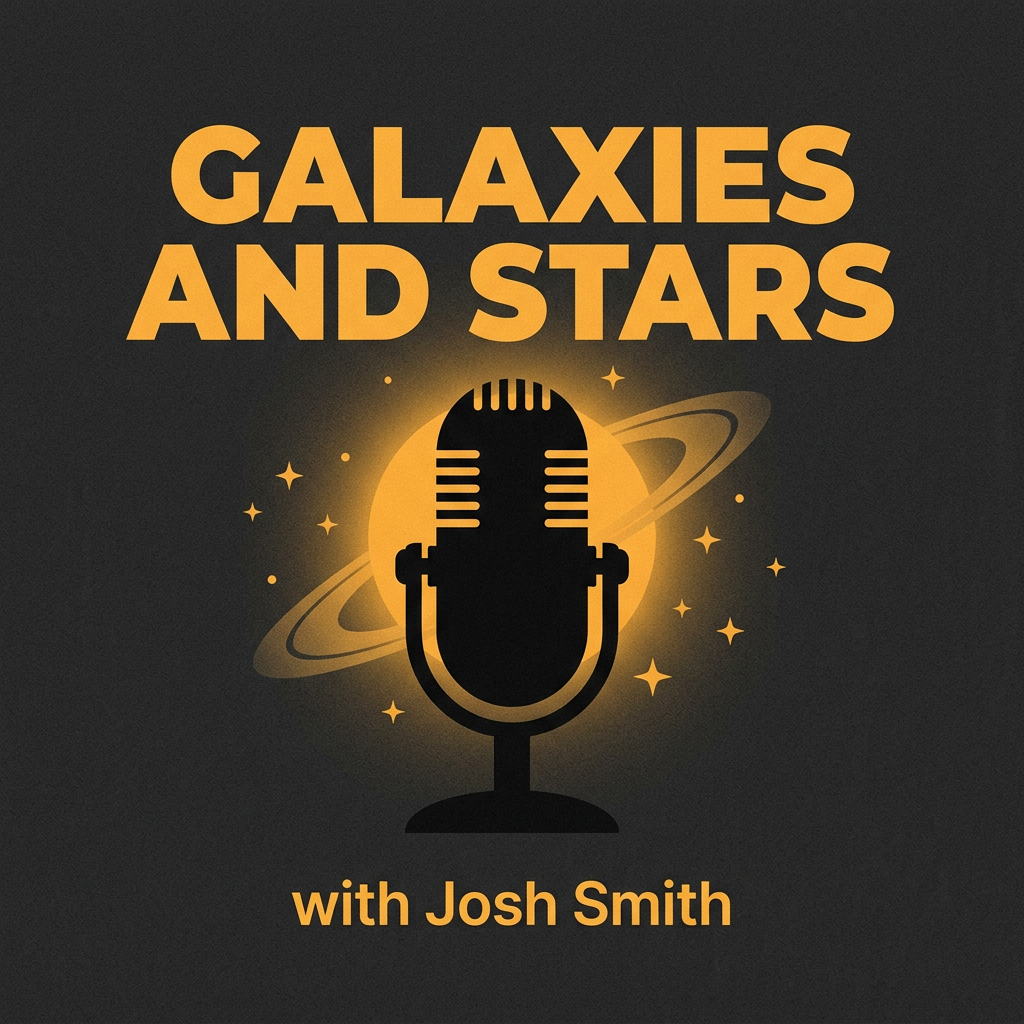 Podcast cover art (galaxy themed)